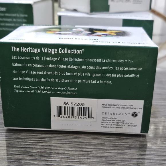 SOLD- Department 56 Board Game Fun - Picture 7 of 8